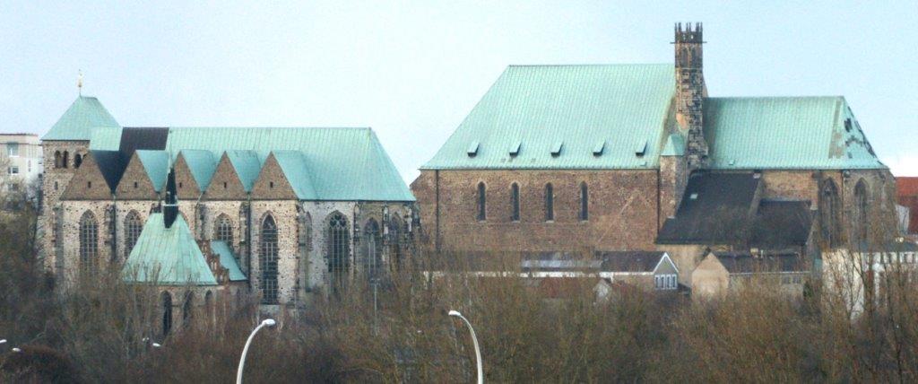 Magdalenenkapelle, Sankt Petri Kirche, Wallonerkirche in Magdeburg